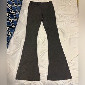 Splits59 Gray Raquel Flare Legging (Size S, SHORT Length, 28” inseam)